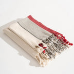 Strandhandduk beige handduksset