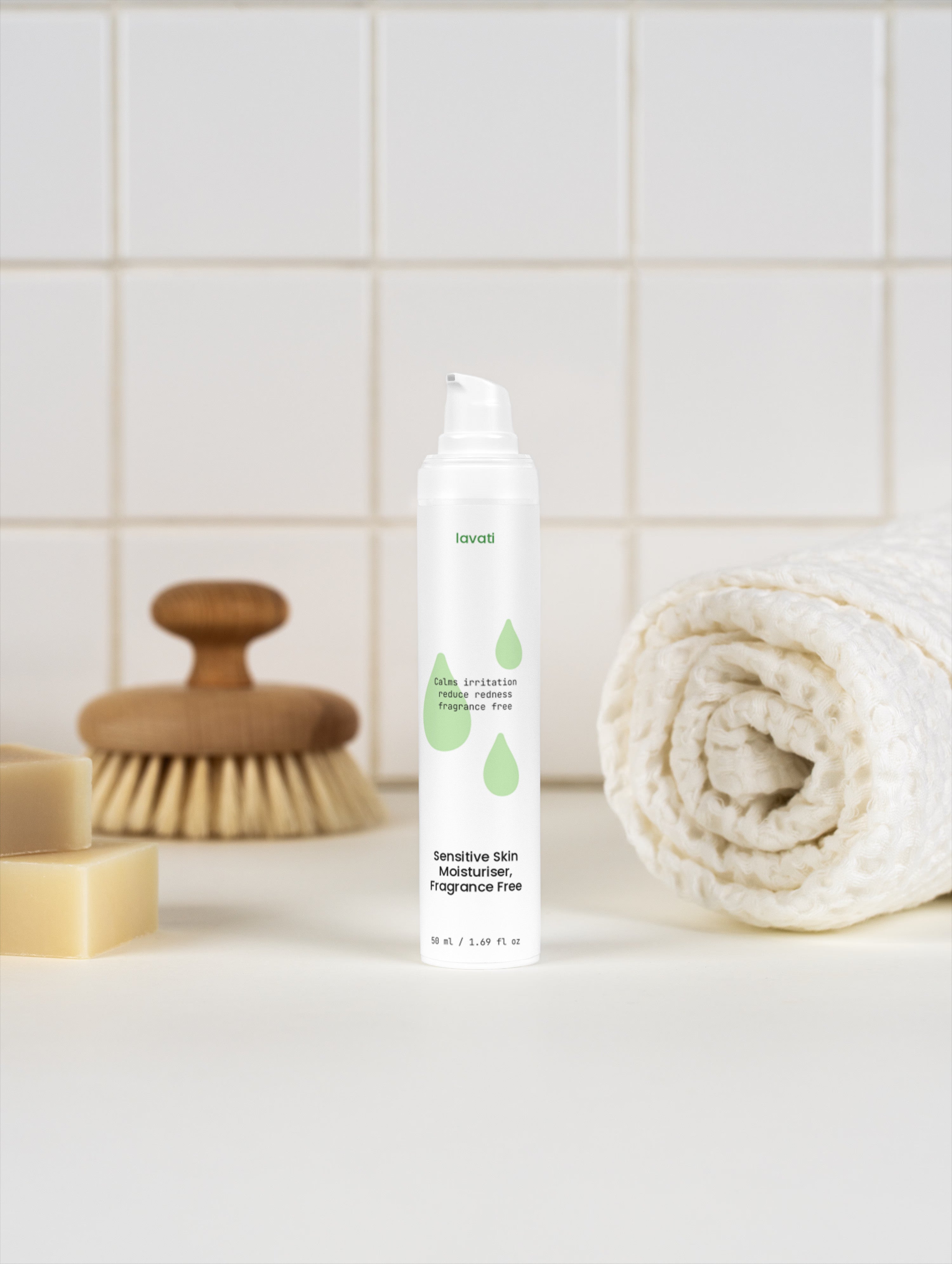 Sensitive Skin Moisturiser, Fragrance Free