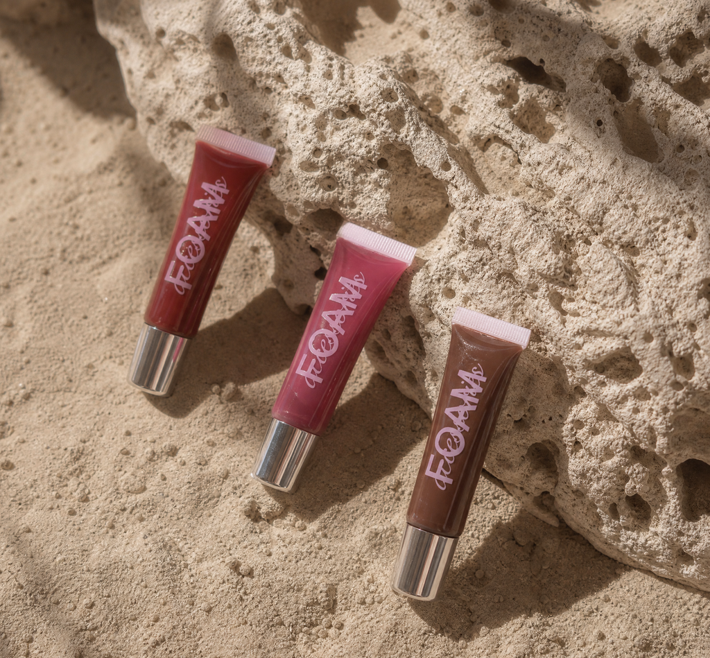 FOAM 3 color bundle - Vitamin-E Lip gloss