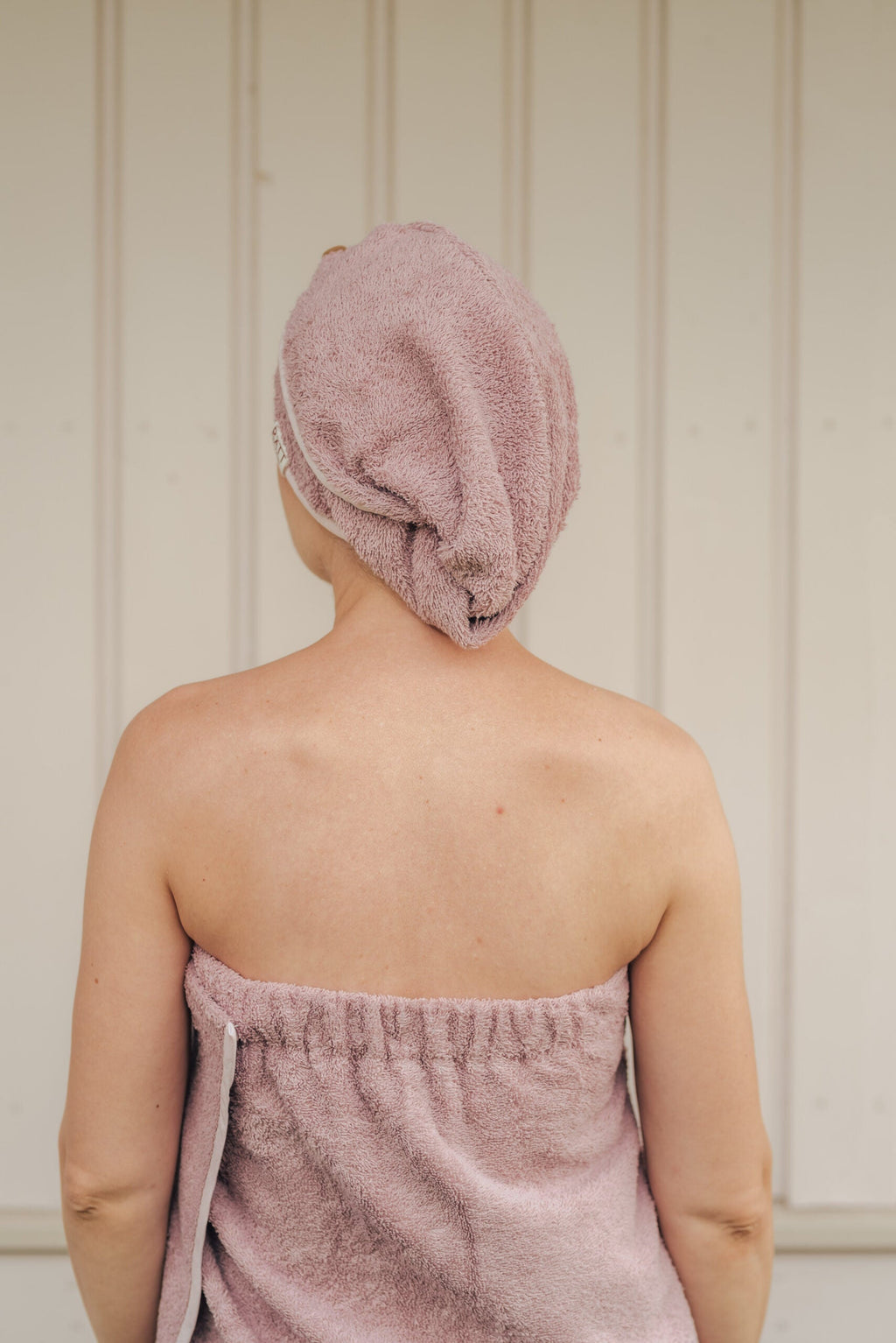 Amelia - Hair Wrap för Kvinnor – Bamboo Terry | Mjuk & Absorberande |