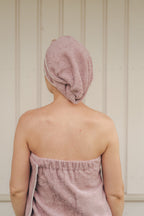 Amelia - Hair Wrap för Kvinnor – Bamboo Terry | Mjuk & Absorberande |