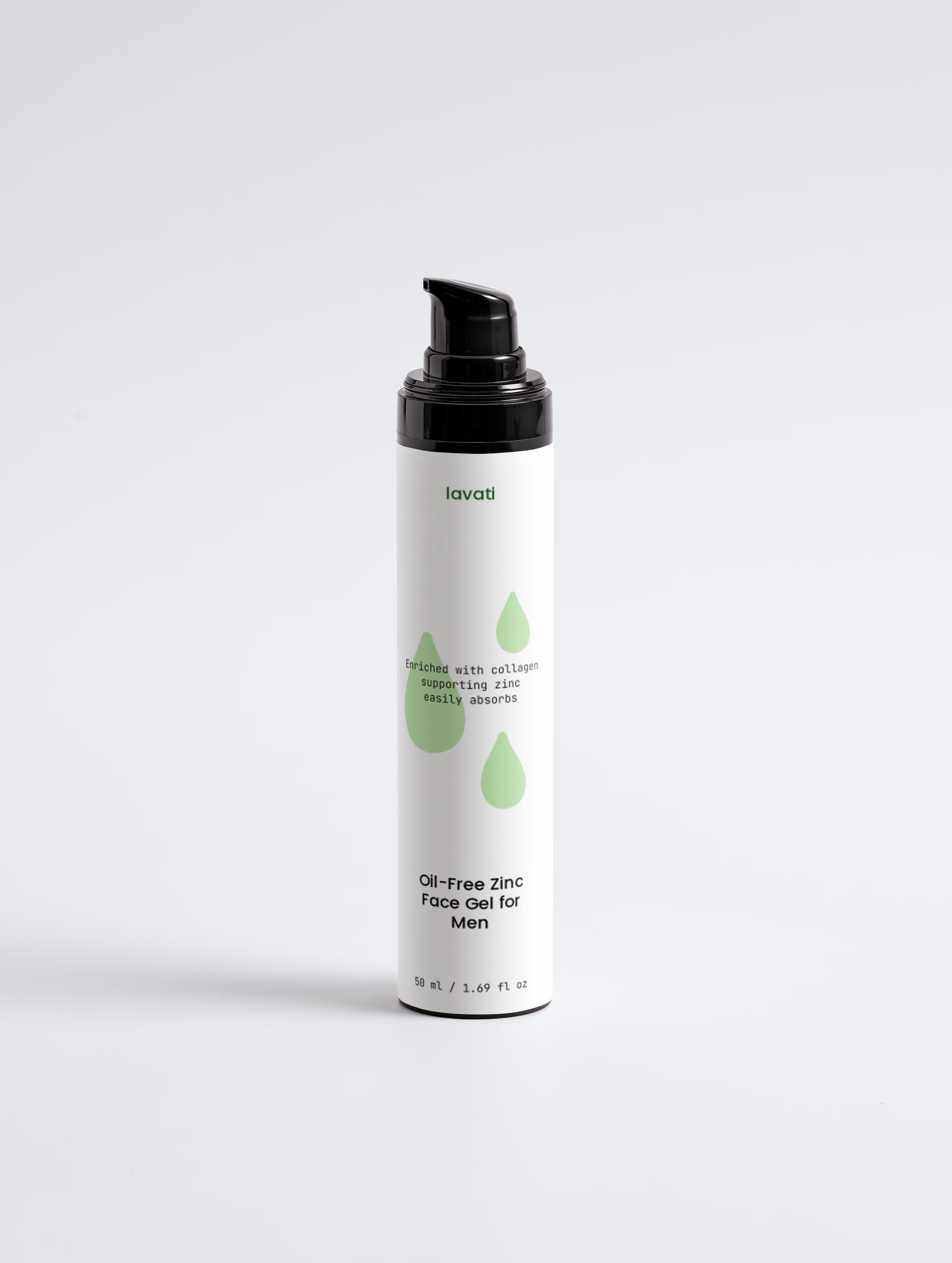Oil-Free Zinc Face Gel för män