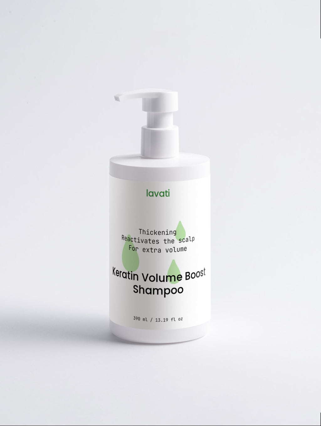 Keratin Volume Boost Schampo 390ml