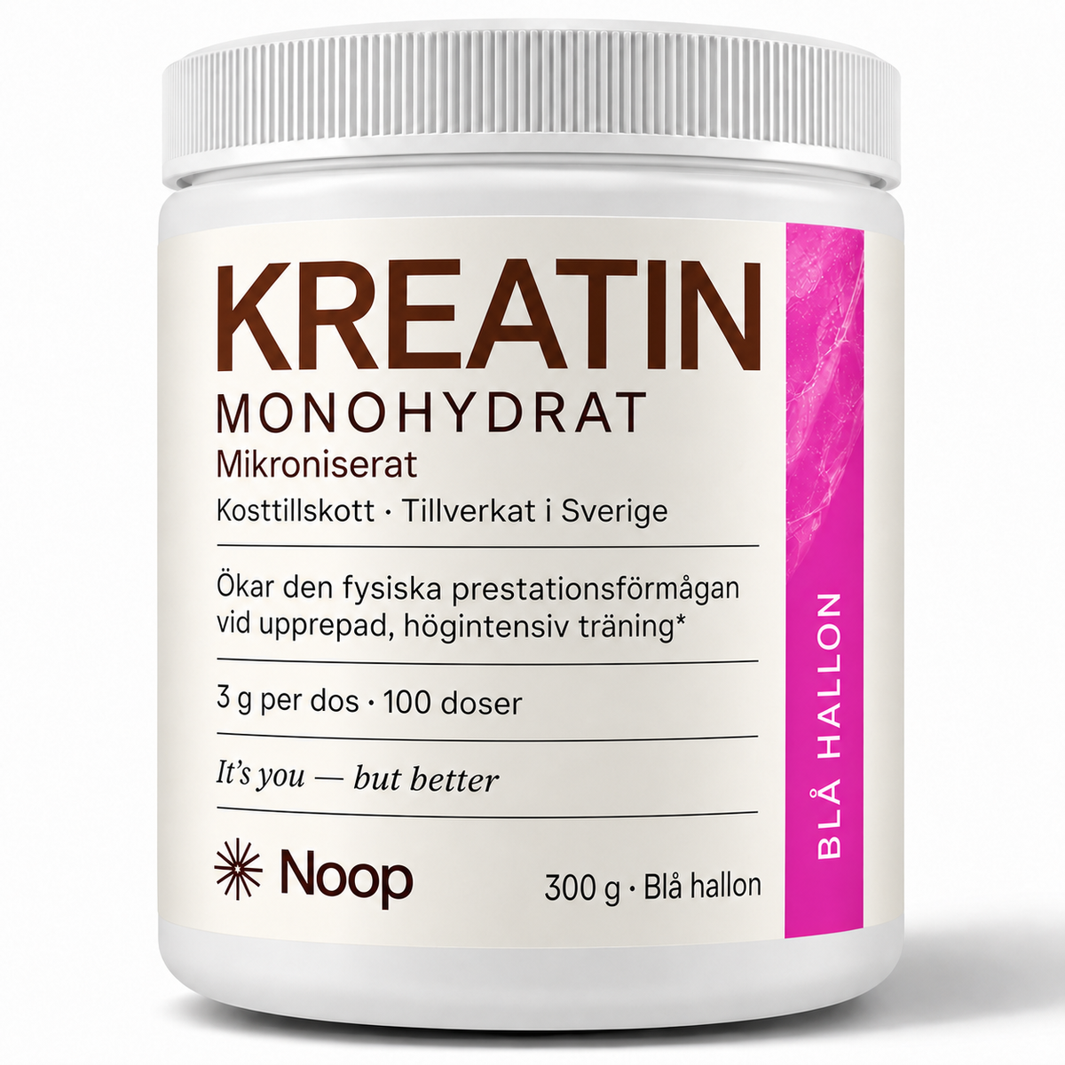 Kreatin Monohydrat 300g Noop
