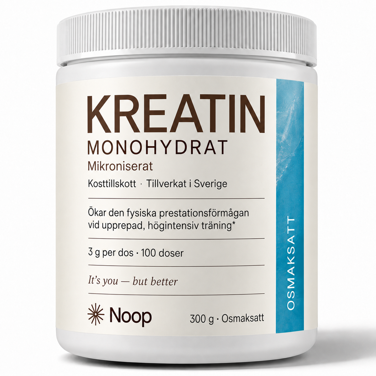 Kreatin Monohydrat 300g Noop