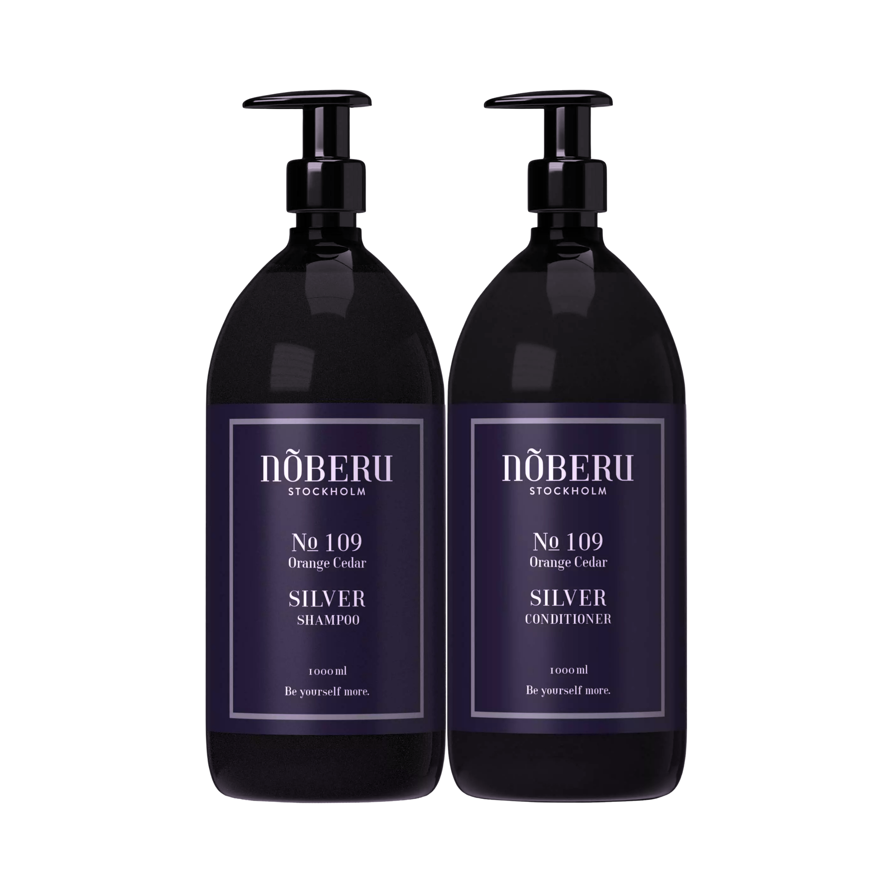 Noberu Stockholm Silver Paket No 109 Orange Cedar 1000 ml