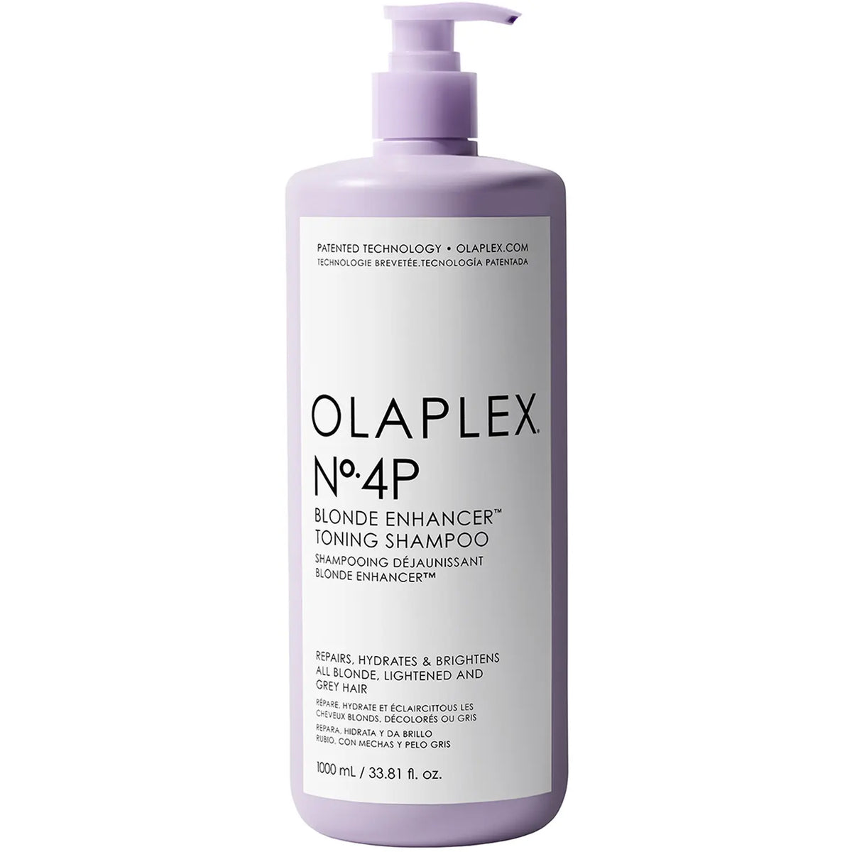 Olaplex No.4p Blonde Enhancer Toning Shampoo 1000ml