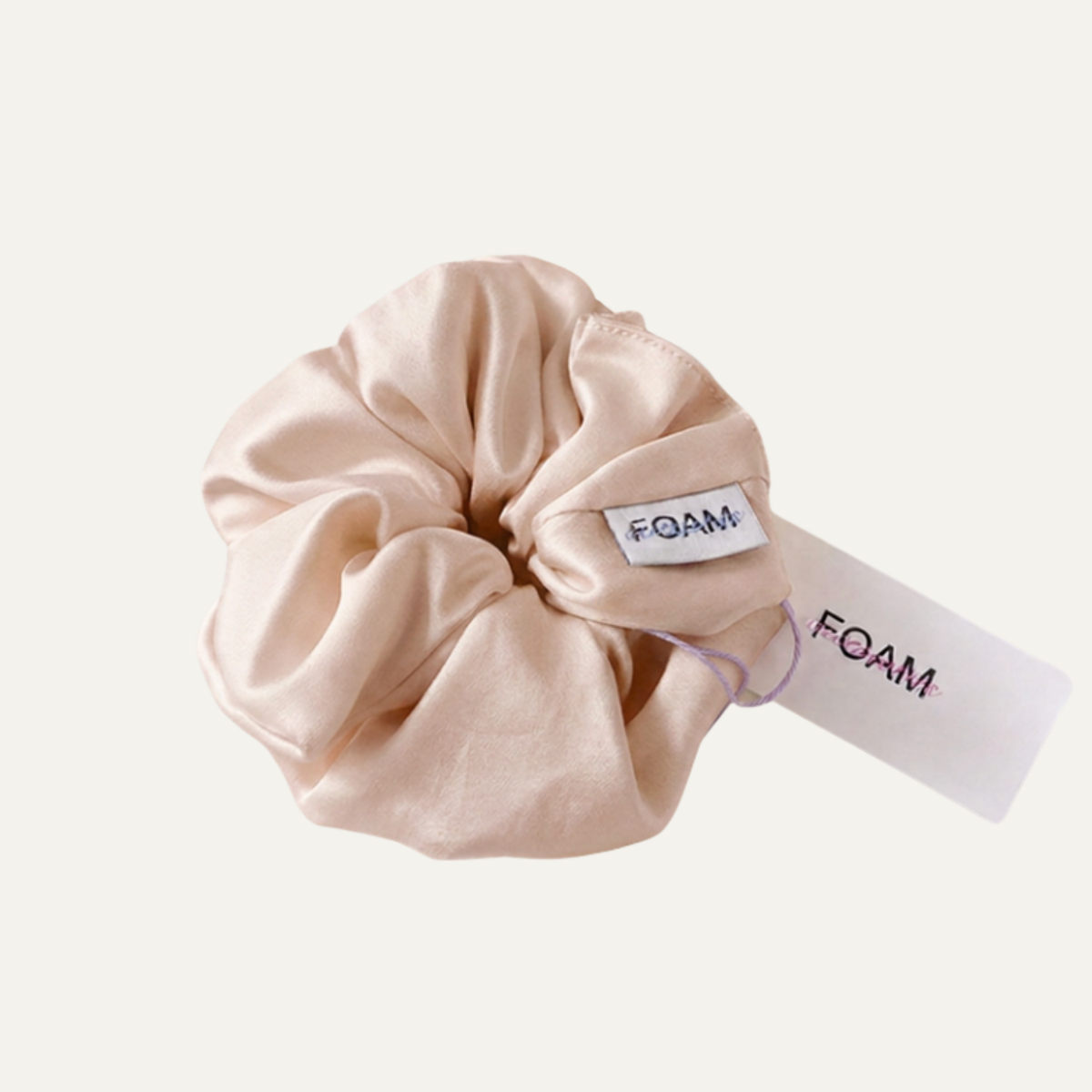 FOAM Scrunchie i satin