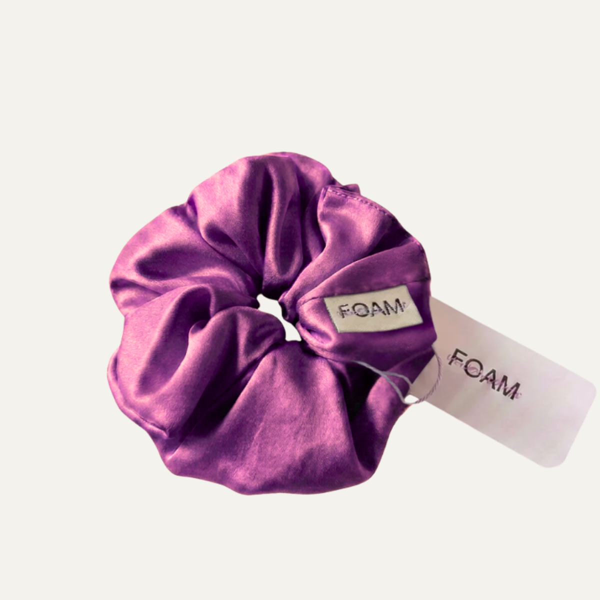 FOAM Scrunchie i satin