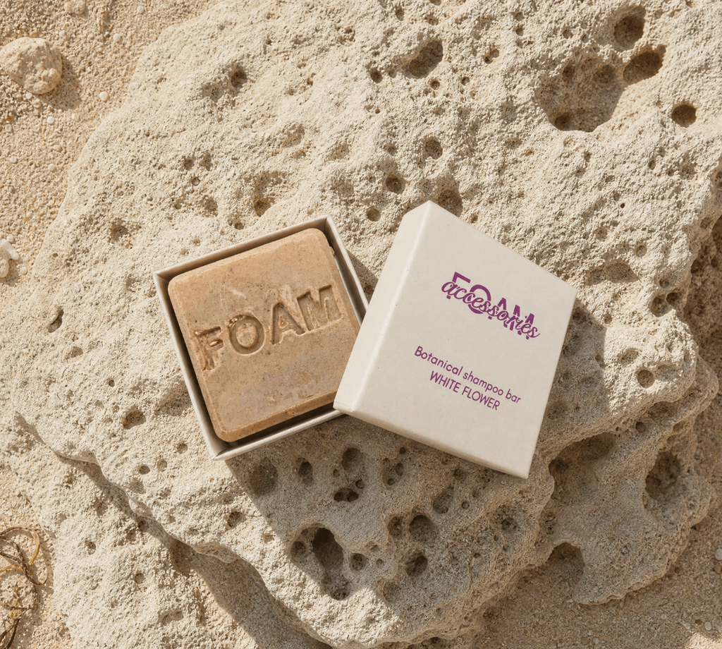 FOAM White Flower Shampoo bar