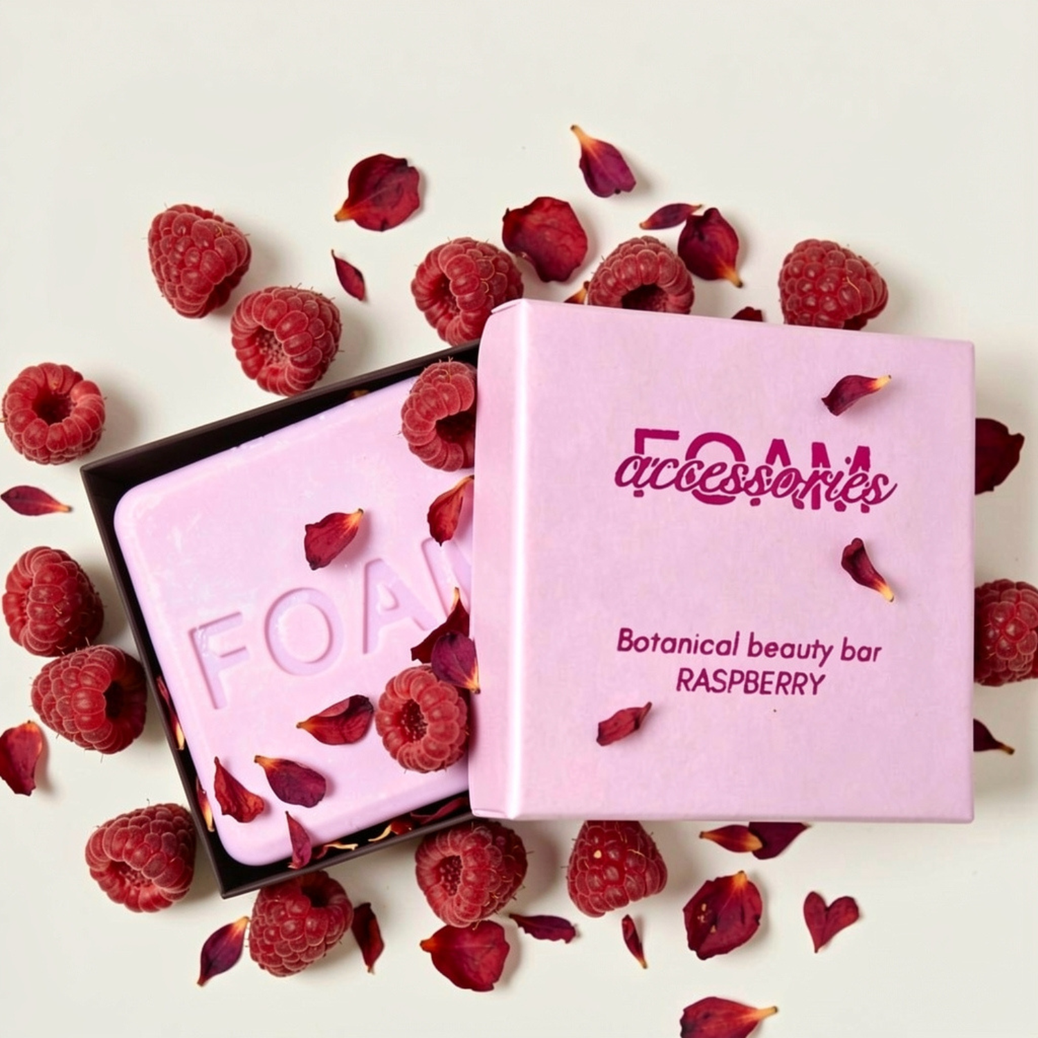 FOAM Beauty bar Raspberry