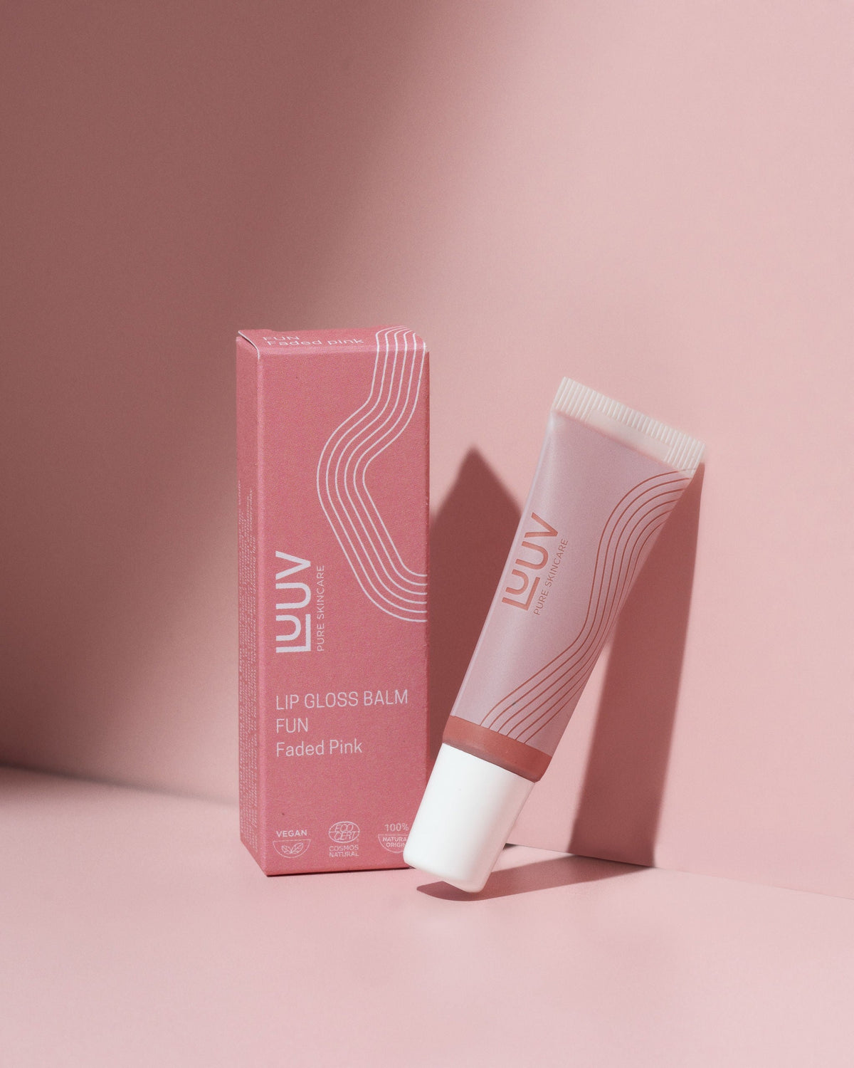 LUUV - veganskt Läppbalsam - Faded Pink