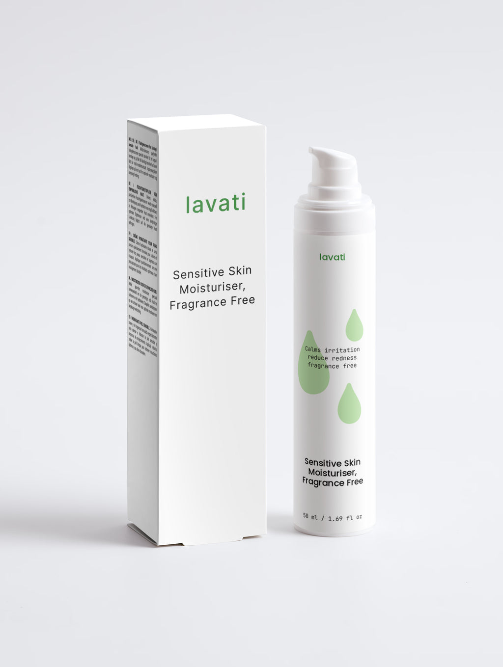 Sensitive Skin Moisturiser, parfymfri 50ml
