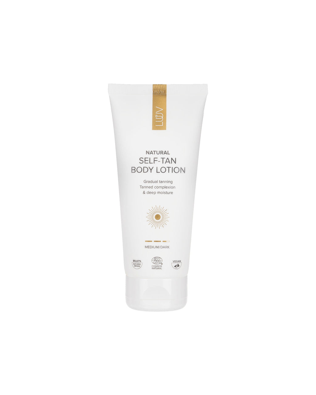 LUUV - naturlig B.U.S kräm - medium/mörk