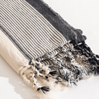 Strandhandduk beige handduksset